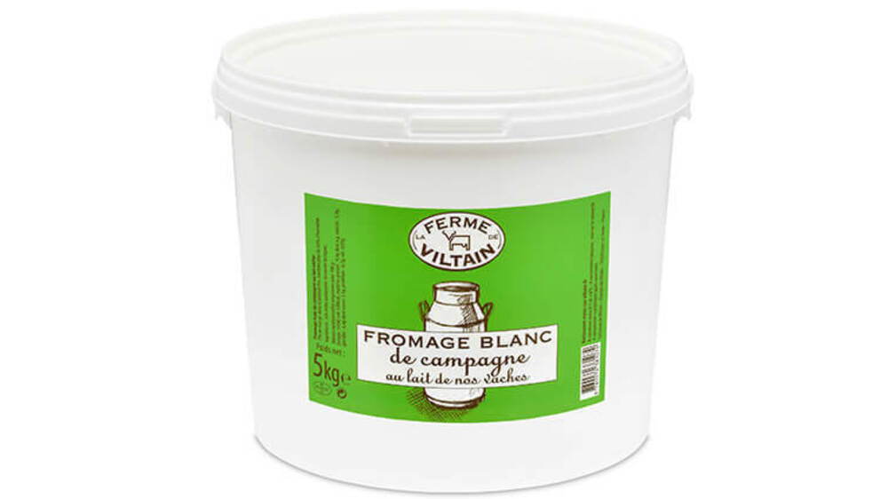 Ref. 151885 Fromage blanc campagne BBC 9% 5KG 