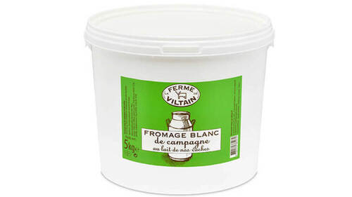 Ref. 151885 Fromage blanc campagne BBC 9% 5KG 