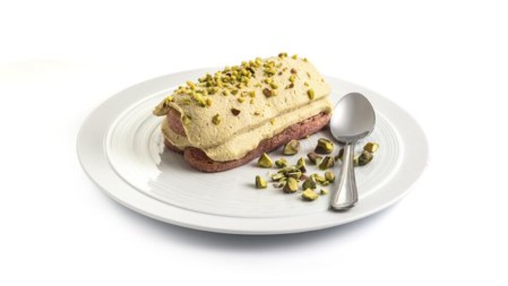 Ref. 305022 Tiramisu pistache framboise 120G