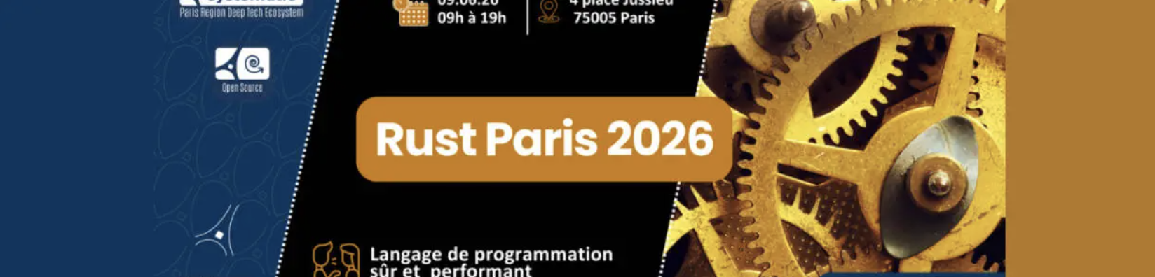 Rust Paris 2026 : pour les développeurs Rust en France