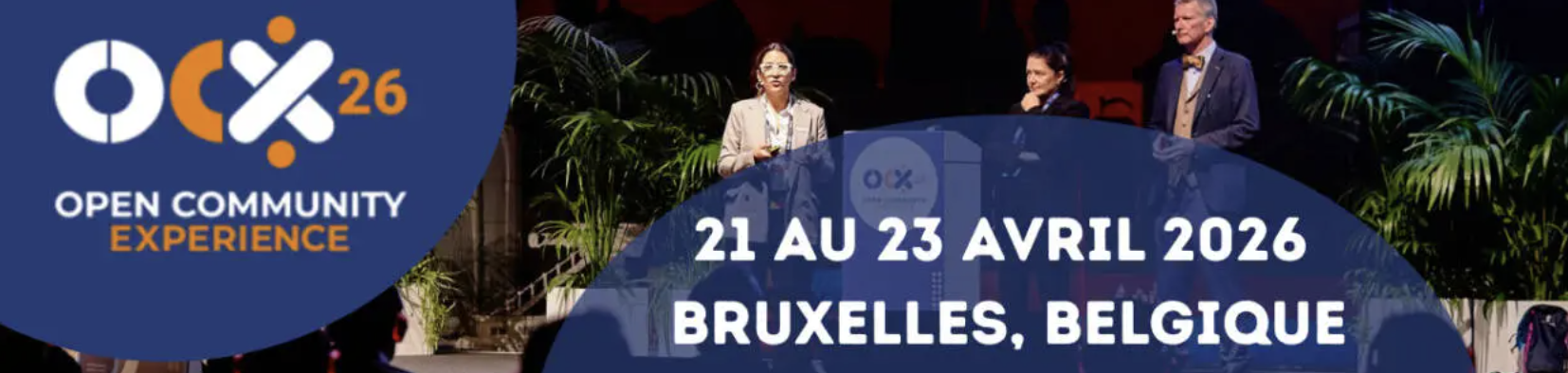  OCX 2026, proposée par Eclipse fondation, se tiendra du 21 au 23 avril.