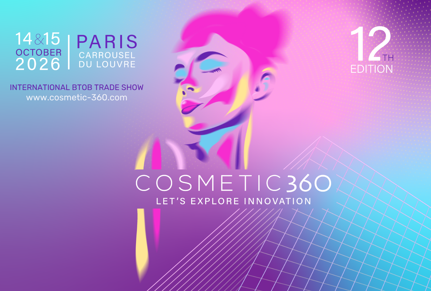 14 & 15 Octobre - Le Salon COSMETIC 360